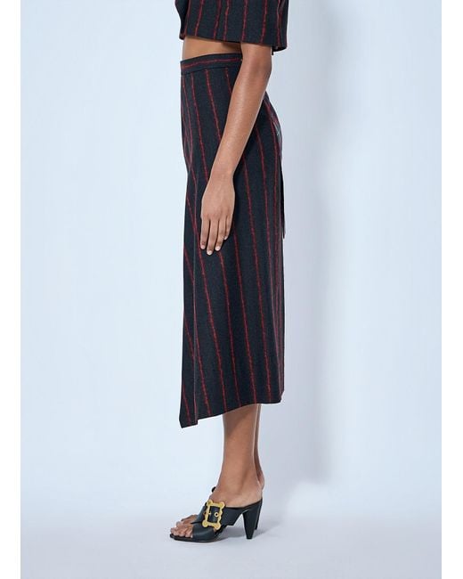 Vivienne Westwood Blue Maxi Infinity Skirt