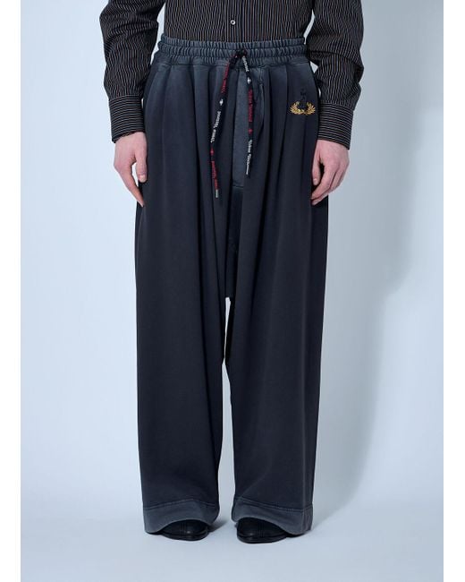 Vivienne Westwood Balloon Track Pants in Blue for Men | Lyst