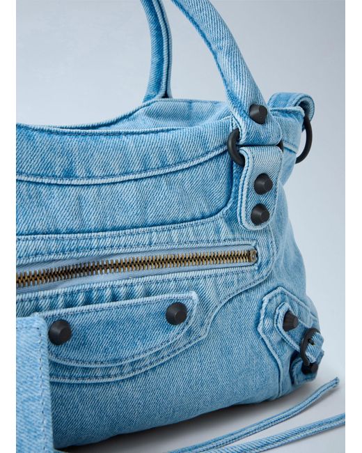 Balenciaga Blue Le City First Handbag
