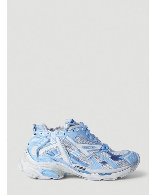 Balenciaga Runner Sneakers in Blue | Lyst