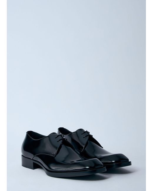Saint Laurent Black Vadim Derbies Shoes for men