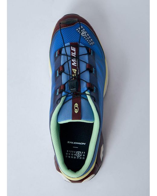 MM6 MAISON MARGIELA X SALOMON Blue Xt-4 Mule Sneakers for men