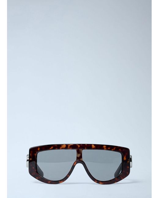 Gucci Gray Rectangle Sunglasses