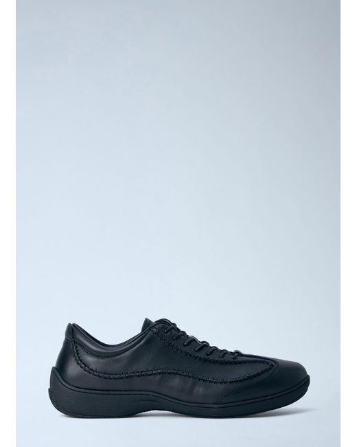 Kiko Kostadinov Blue Sargo Leather Sneakers for men