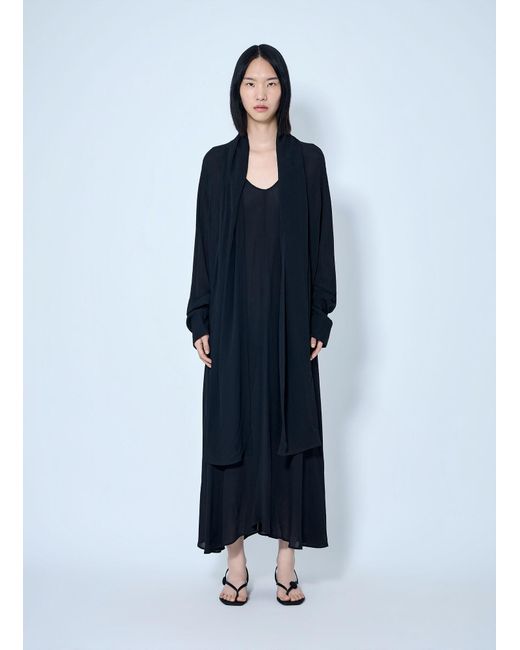 Totême Blue Rounded Neckline Dress