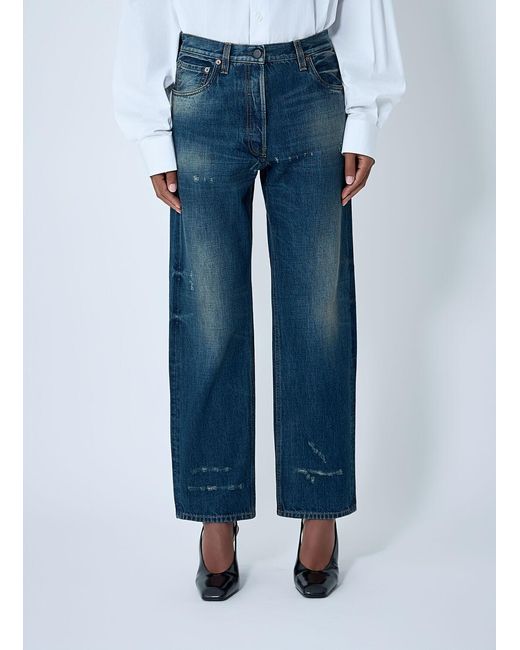Prada Blue Five-Pocket Jeans