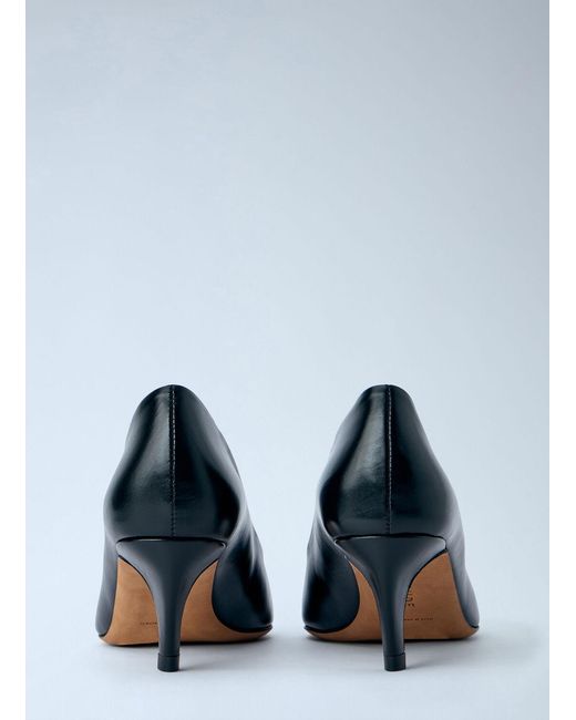Jude Blue Blade Pumps