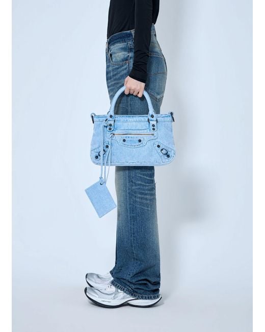 Balenciaga Blue Le City First Handbag