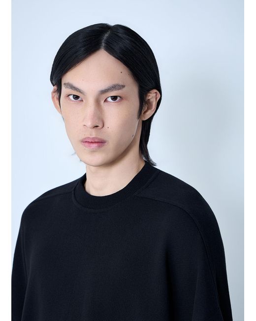 Rick Owens Blue Tommy T Sweatshirt for men