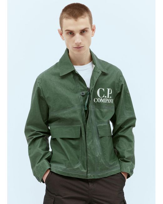 C P Company Green Toob Jacket for men