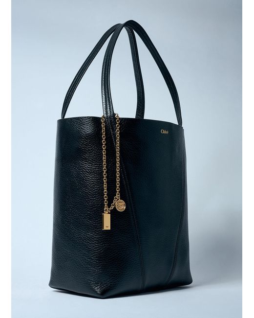 Chloé Blue Chloã Spin Tote Bag