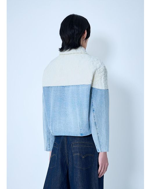 Levi's Blue Aran Trucker Jacket for men