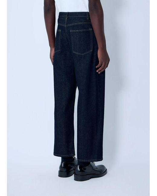 Jil Sander Blue Five-Pocket Jeans for men