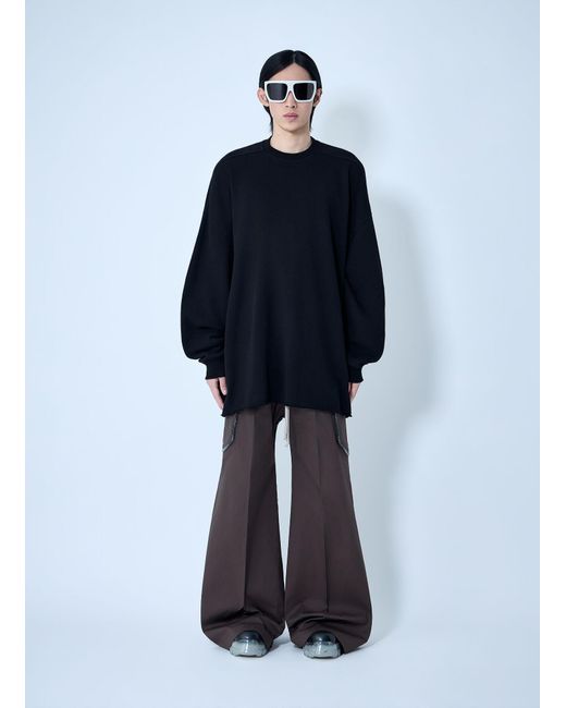Rick Owens Blue Tommy T Sweatshirt for men