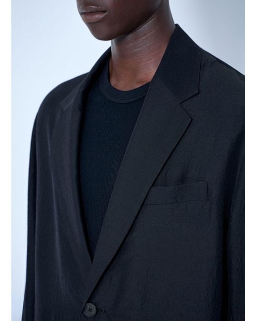 Ssstein Blue Single Breasted Jacket for men