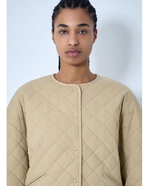 Totême  Natural Quilted Jacket