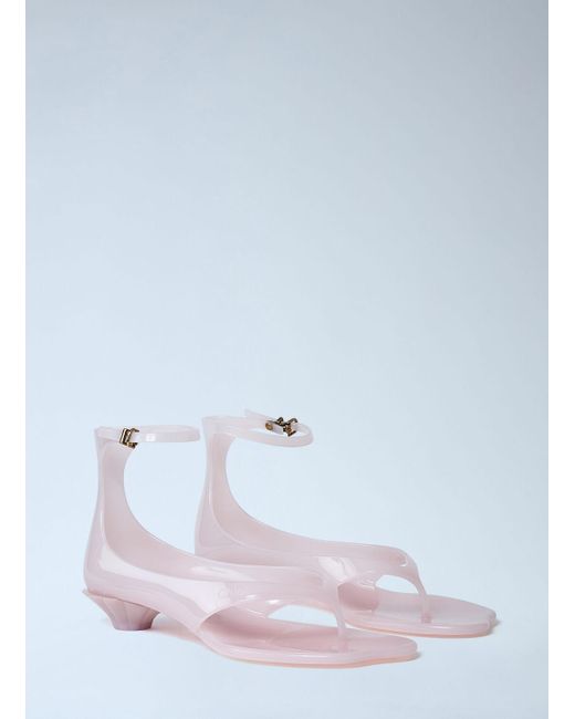 Chloé Blue Chloã Jelly Sandals