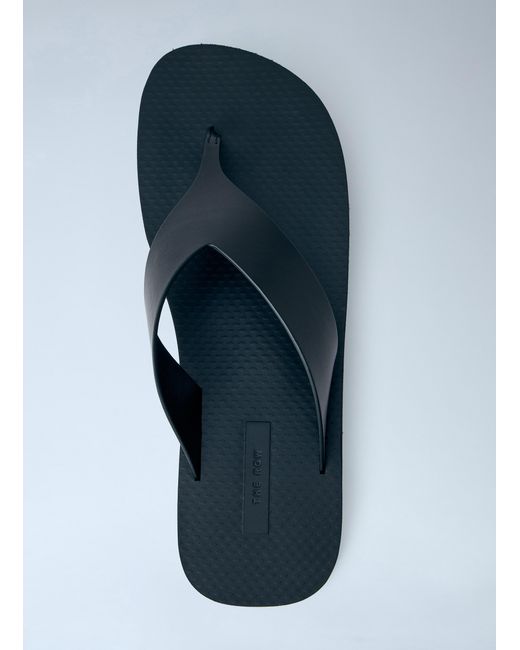 The Row Blue Dune Platform Thong Sandals
