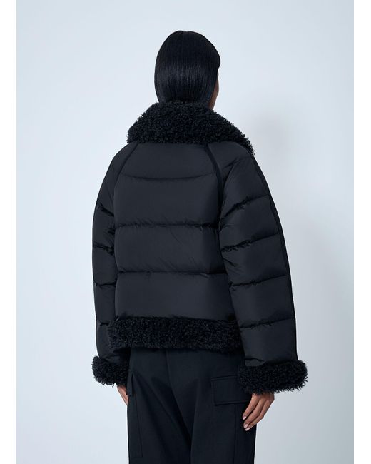 Moncler Blue Short Down Jacket
