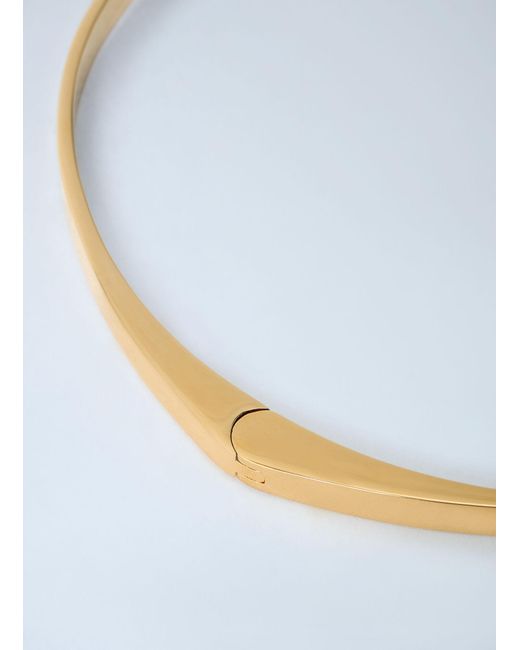 Totême  Blue Signature Collar Necklace