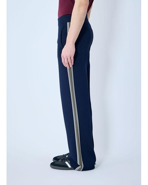 Wales Bonner Blue Tide Track Pants for men