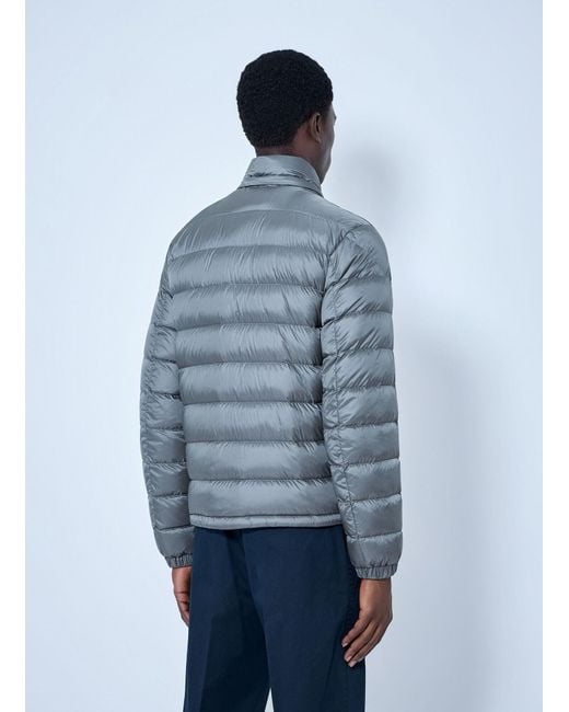 Moncler Blue Verith Hooded Jacket for men