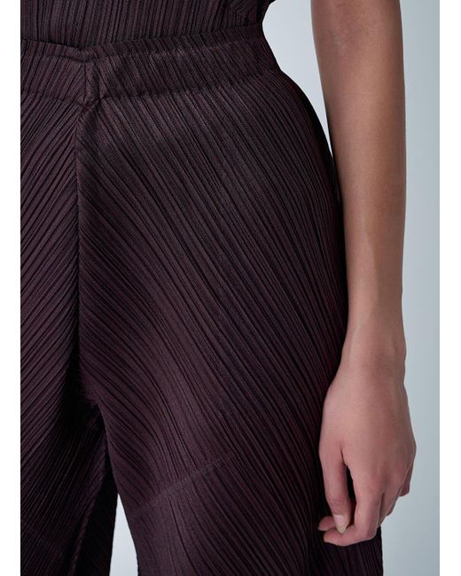Pleats Please Issey Miyake Blue Pleated Pants