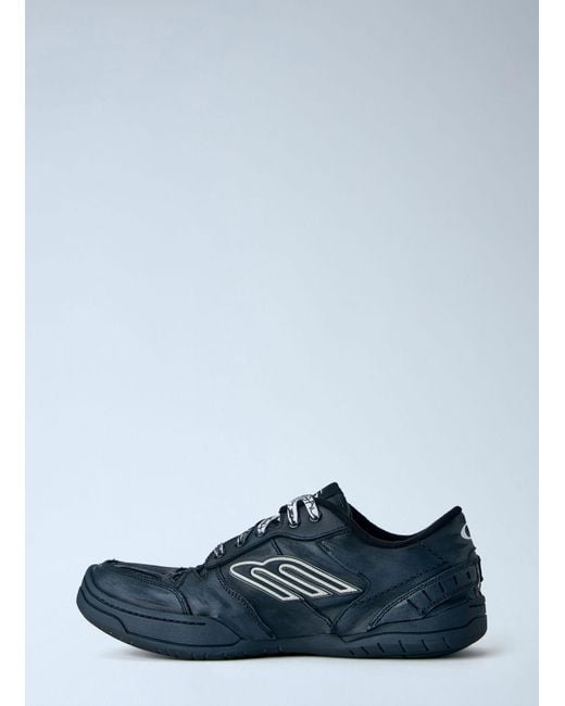 Balenciaga Blue Hamptons Worn-Out Sneakers for men
