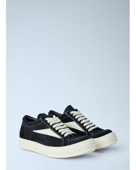 Rick Owens White Vintage Sneakers