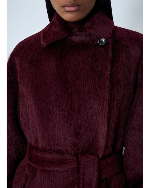 Max Mara Red Cherry Coat