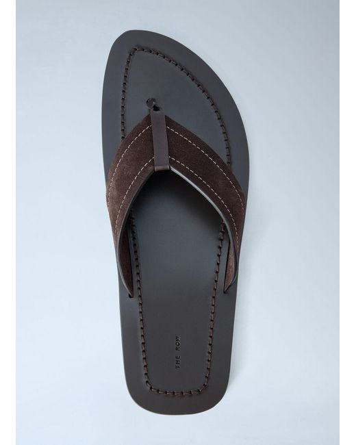 The Row Blue Dan Flip Flop for men