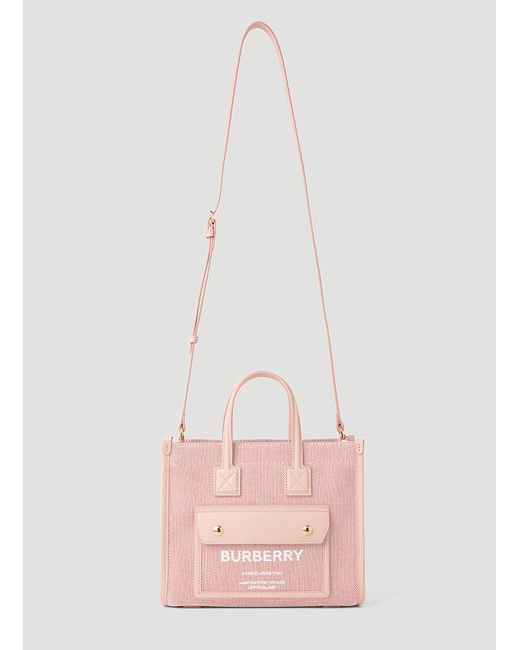 Burberry Pink Freya Mini Tote Bag