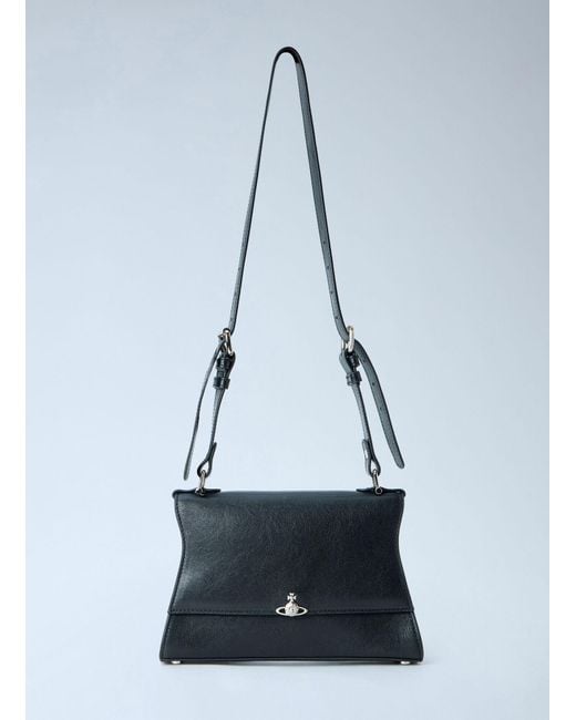 Vivienne Westwood Blue Bianca Small Shoulder Bag