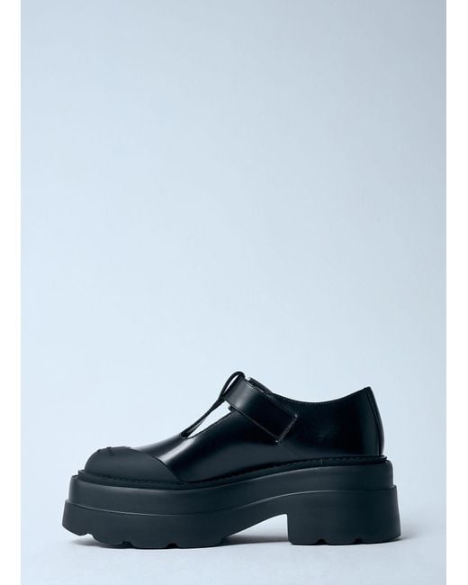 Alexander Wang Blue Mary Jane Tova Platform Shoes