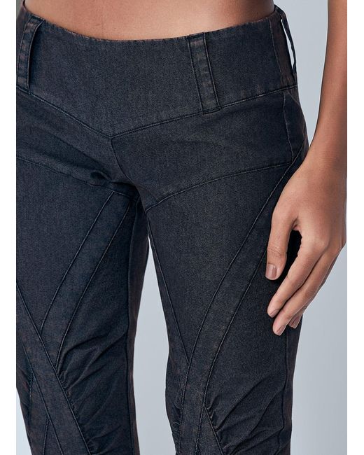 Miss Sixty Gray Flared Jeans