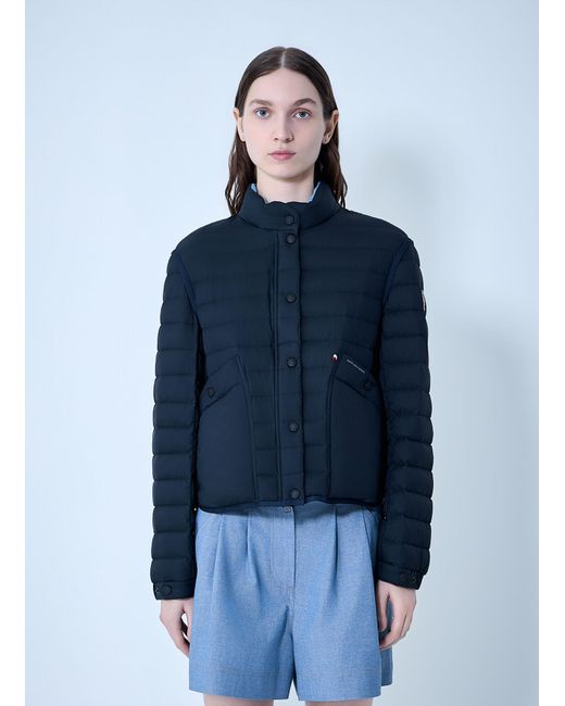 Moncler Blue Madulain Down Jacket