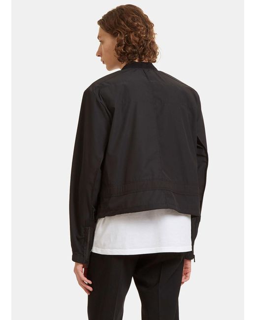 Aiezen Men's Bomber Jacket In Black for men
