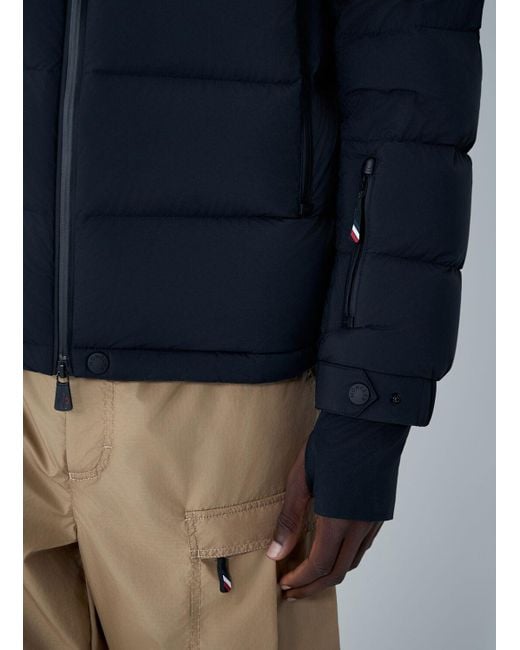 Moncler Blue Erterle Short Down Jacket for men