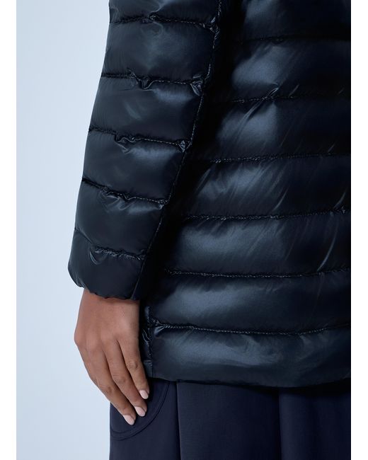 Moncler Blue Jasmin Short Parka Jacket
