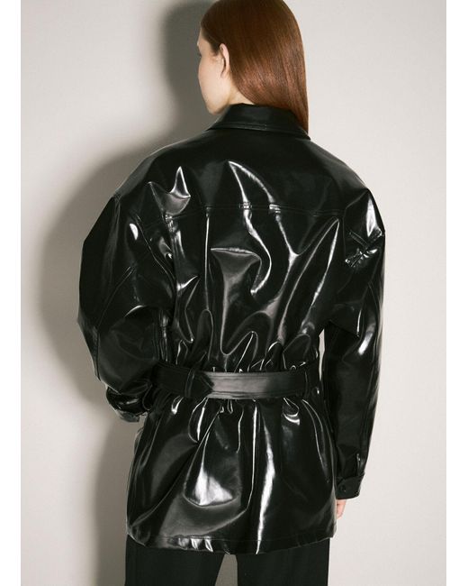 Saint Laurent Black Saharienne Jacket