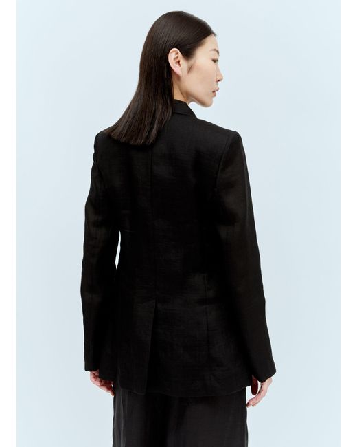 Chloé Black Buttonless Tailored Blazer