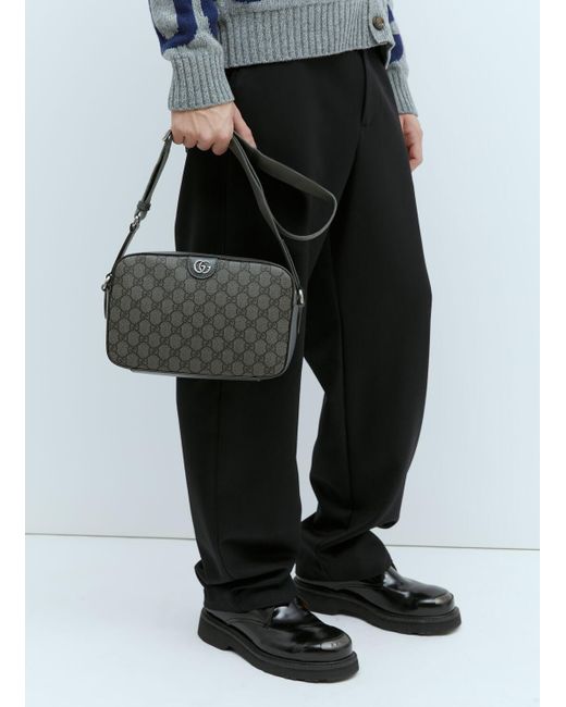 Gucci Blue Ophidia Medium Crossbody Bag for men