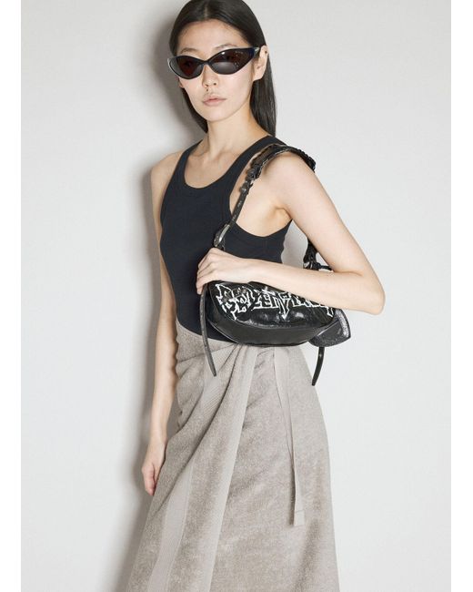Balenciaga Natural Le Cagole Xs Shoulder Bag