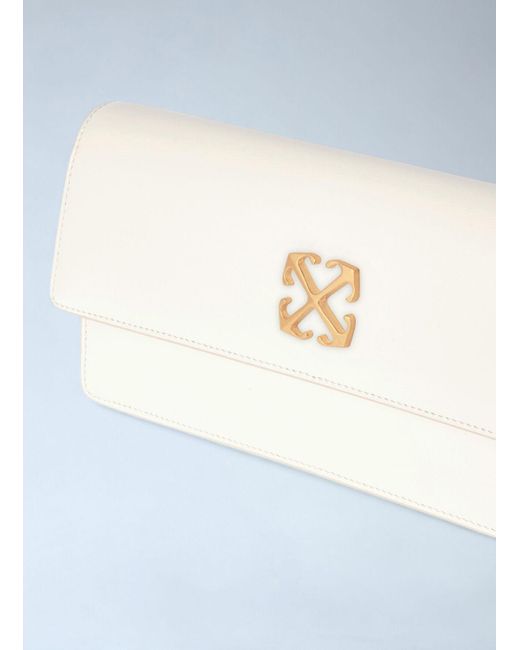 Off-White c/o Virgil Abloh Blue Off Jitney 1.0 Shoulder Bag