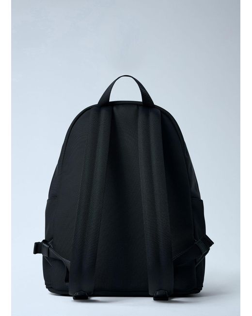Moncler Blue New Pierrick Metal Logo Backpack for men