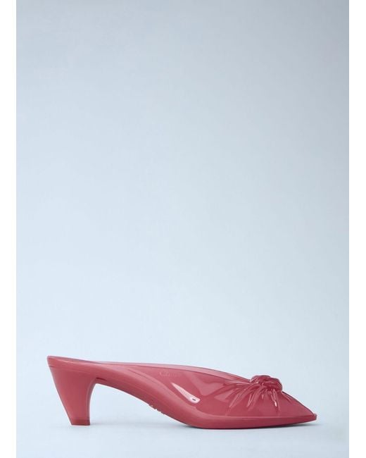 Chloé White Chloé Jelly Mules