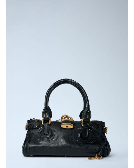 Chloé Black Chloã Paddington Handbag
