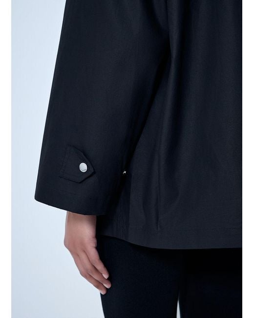Totême Blue Technical Scarf Jacket