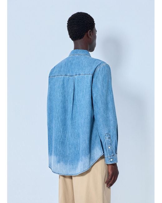 Miu Miu Blue Chambray Shirt