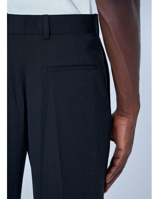 Acne Blue Tailored Trousers for men